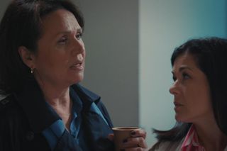 M jak miłość odc. 1876. Marysia (Małgorzata Pieńkowska), Kinga (Katarzyna Cichopek)