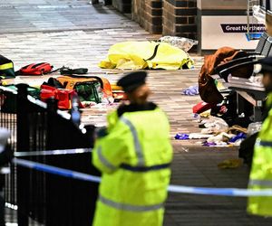 Dramatyczne sceny w brytyjskim pociągu. Nożownicy zaatakowali pasażerów. Wiele osób rannych