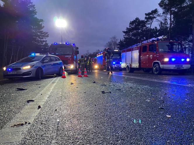 Poważny wypadek w Przyłubiu, na trasie Bydgoszcz - Toruń!