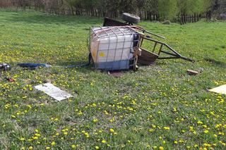 Jeden mężczyzna PRZYGNIECIONY przez traktor, drugi przez ciągnik! HORROR na Sądecczyźnie