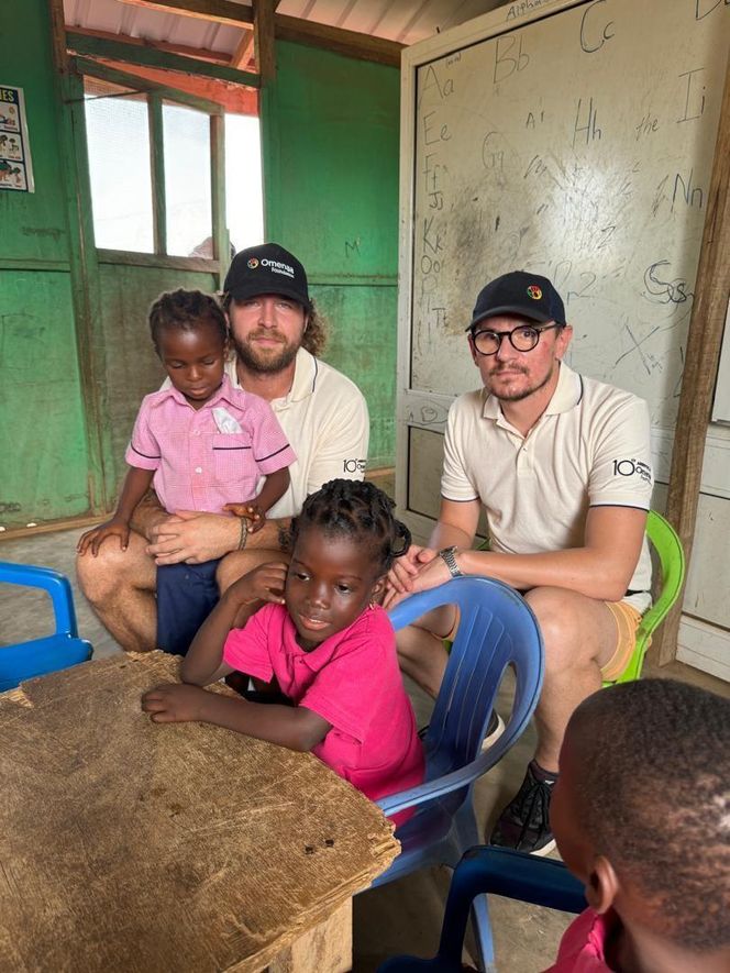 Łukasz Lis w Afryce