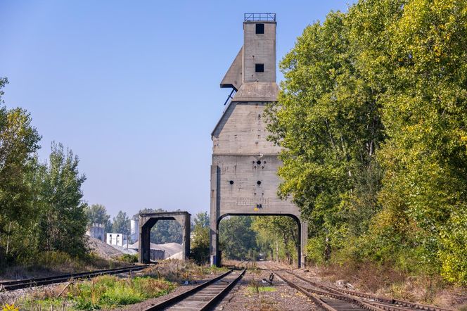 Wieża do nawęglania parowozów - Warszawa-Odolany