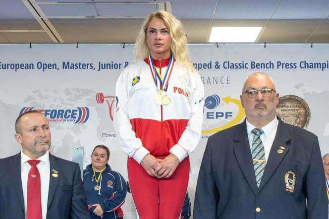 Katarzyna Kowalik z Tarnowskich Gór mistrzynią Europy w wyciskaniu sztangi leżąc