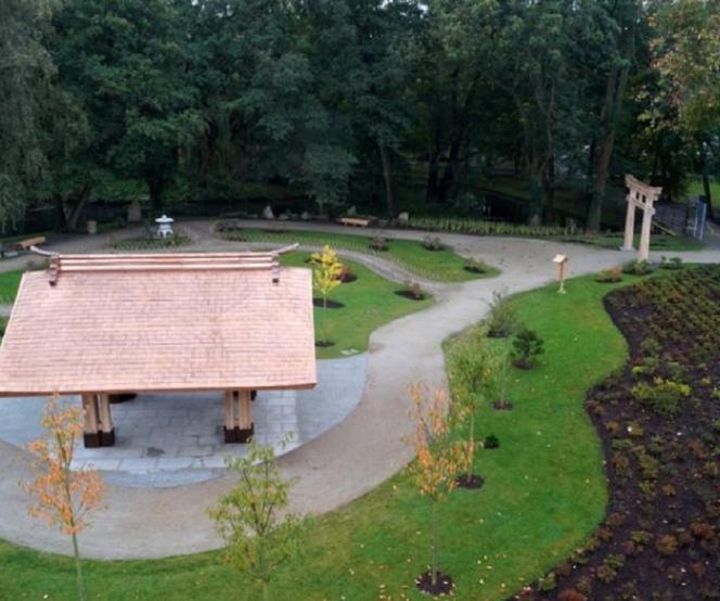 Ogród japoński w Parku Oliwskim jeszcze bardziej japoński
