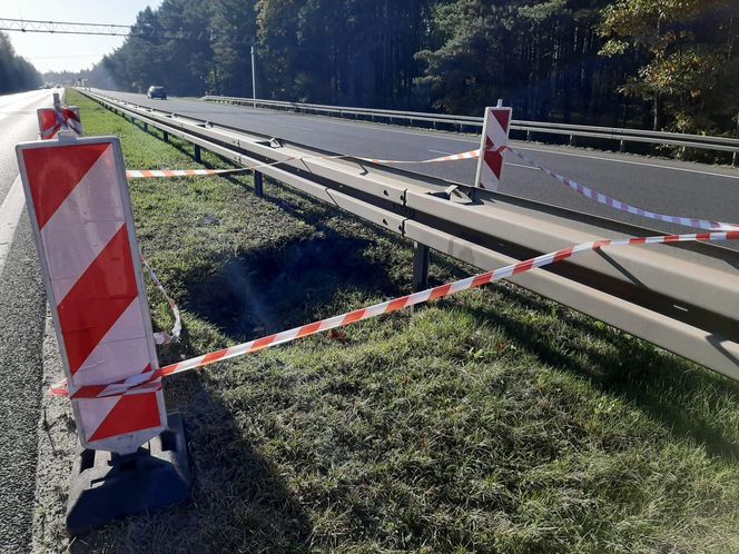 Zapadlisko w Bolesławiu na DK 94. Utrudnienia dla kierowców