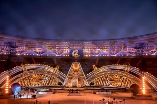 Ostatnie przygotowania na Sylwester z Dwójką na Stadionie Śląskim. Zobacz najnowsze zdjęcia z prób artystów