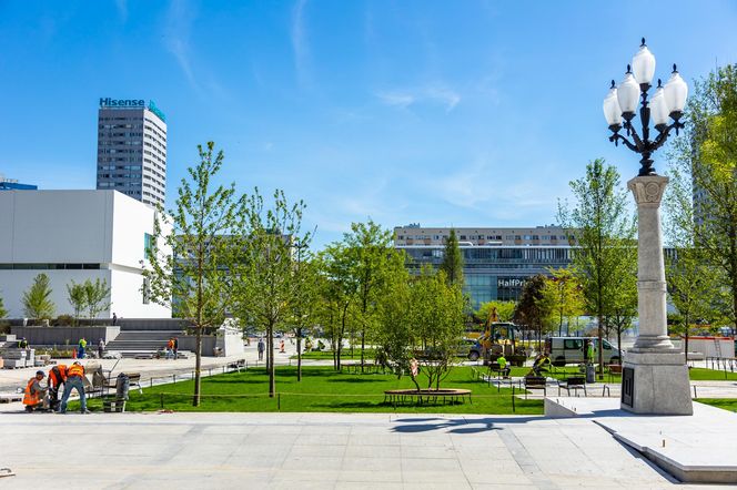 Plac Centralny Warszawa, sierpień 2025