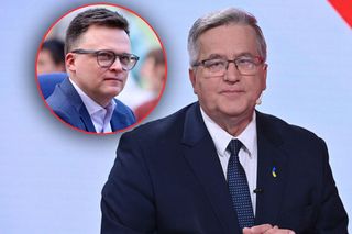 Zaskakująca deklaracja Komorowskiego w sprawie Hołowni! Były prezydent stawia sprawę jasno