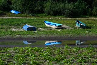 Jezioro Solińskie na Podkarpaciu wysycha. Bardzo niski stan wody [ZDJĘCIA]