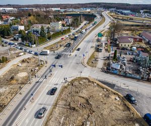 Prace nad budową obwodnicy Zabierzowa - marzec 2025 