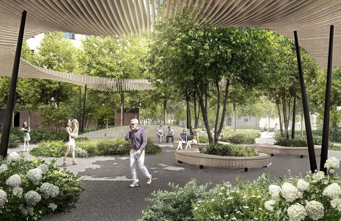 Okolice ul. Sienkiewicza po modernizacji - wizualizacje