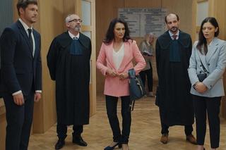 M jak miłość odc. 1752. Marcin (Mikołaj Roznerski), Iza (Adriana Kalska), Adam Werner (Jacek Kopczyński), Aleksandra (Małgorzata Pieczyńska)