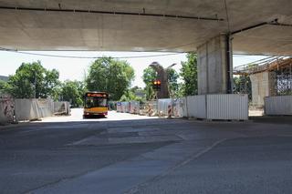 Wykonawca może już przystąpić do stawiania podpory południowego wiaduktu