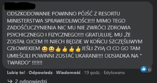 Fala HEJTU po decyzji o odszkodowaniu dla Tomasza Komendy