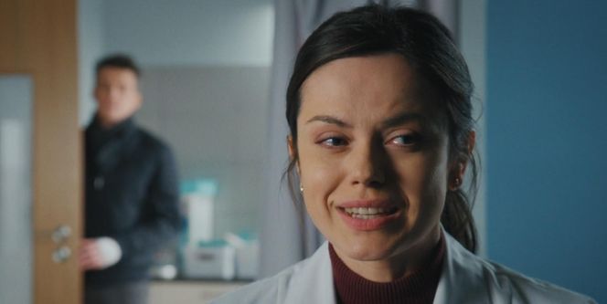 	M jak miłość odc. 1867.  Kasia (Paulina Lasota), Jakub Karski (Krzysztof Kwiatkowski)