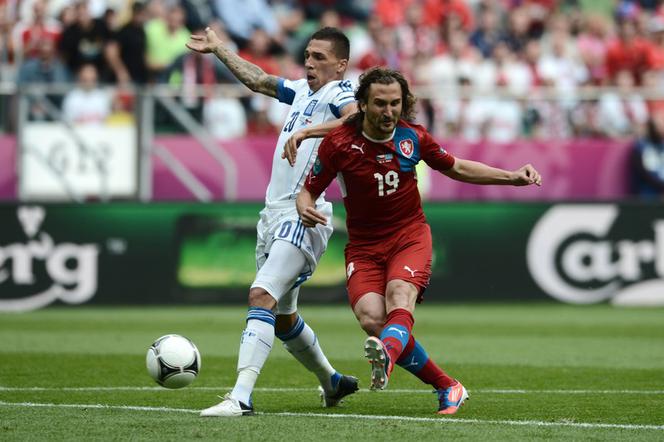 Grecja - Czechy, EURO 2012, Petr Jiracek