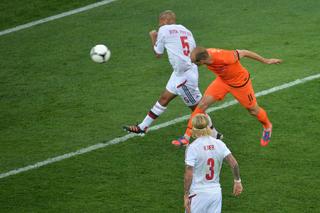 Holandia - Dania, wynik 0:1. Holendrzy kopali się w czoło