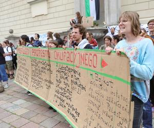 Protest studentów UW