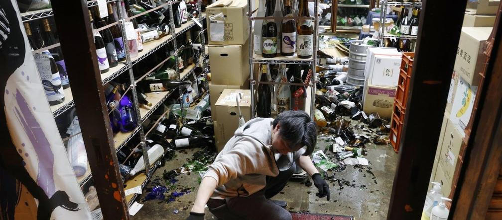 Trzęsienie ziemi w Japonii