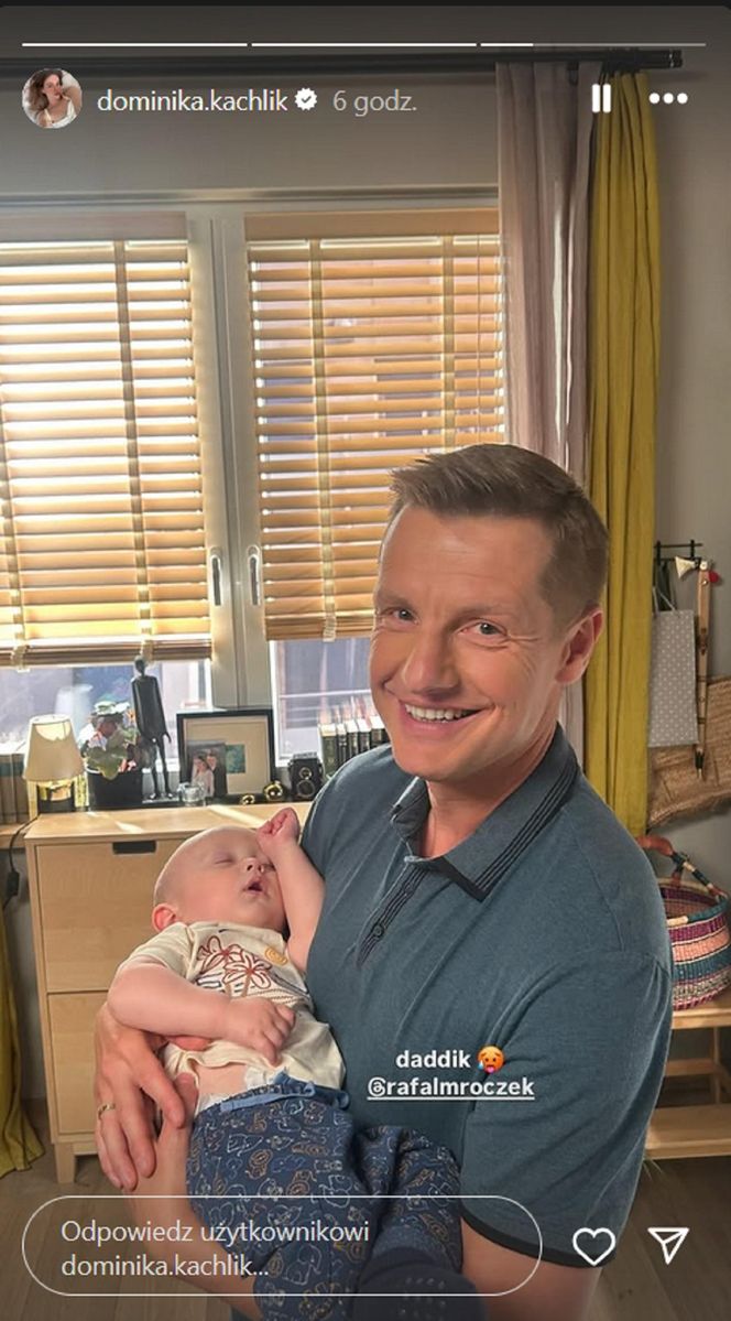 M jak miłość nowy sezon. Paweł (Rafał Mroczek), Antoś/Antoni Lucjan na planie