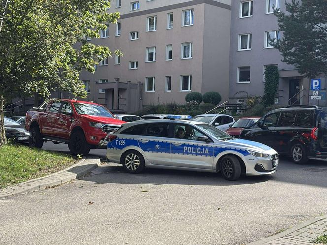 Broń i materiały wybuchowe w mieszkaniu. Konieczna ewakuacja bloku w Olsztynie