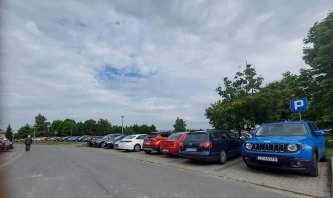 Szpital "papieski" ma nowy system parkingowy