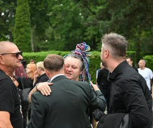 pogrzeb Joanny Kołaczkowskiej - gwiazdy