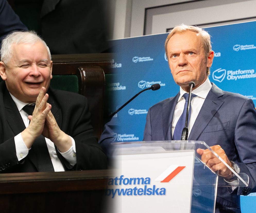 Jarosław Kaczyński, Donald Tusk