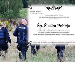 Nekrolog Śląskiej Policji odkrył ponurą prawdę