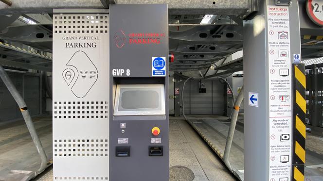 Otwarcie parkingu automatycznego w Katowicach