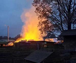 Pożar w Przystani Ocalenie w Ćwiklicach