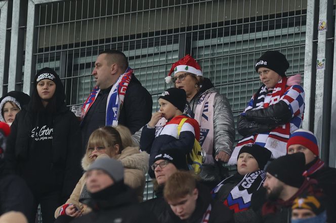 Kibice na meczu Górnik Zabrze - Lech Poznań