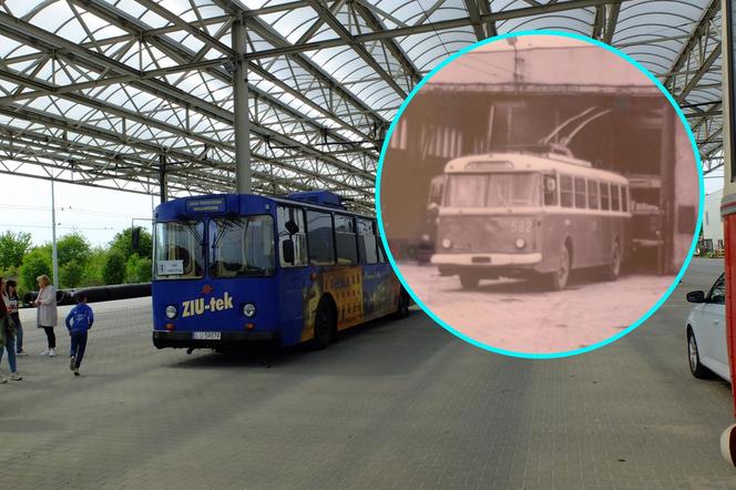 "Autobusy na szelkach" jeżdżą po mieście ponad 70 lat