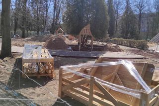 Przebudowa placu zabaw w Parku Planty