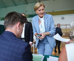 Głosowanie Andrzeja i Agaty Dudów 