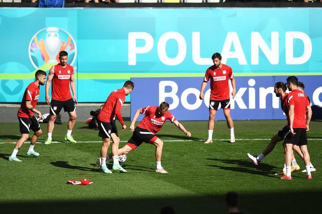 Pierwszy trening reprezentacji Polski na stadionie w Gdańsku