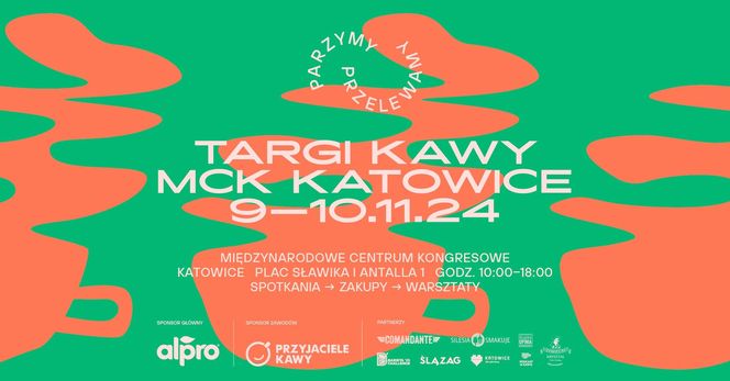 Targi kawy "Parzymy Przelewamy" - weekend 9-10 listopada