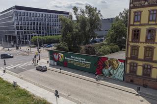 Kibice Śląska namalowali mural bez wymaganych zgód 