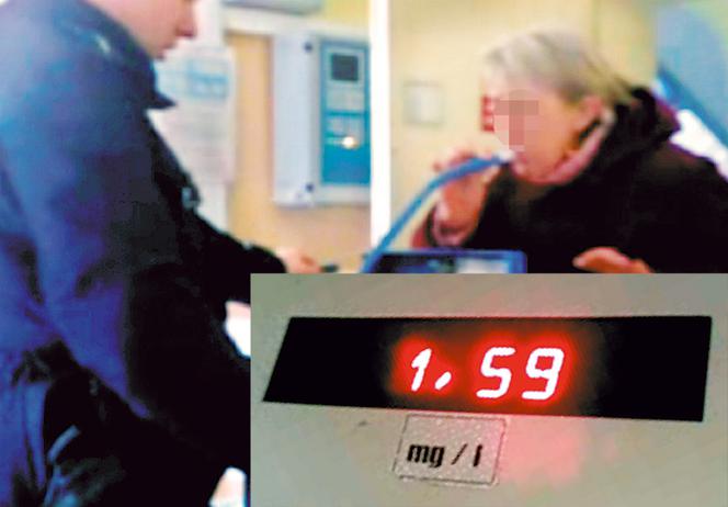 Panie policjancie! Nie chcę matki pijaczki!