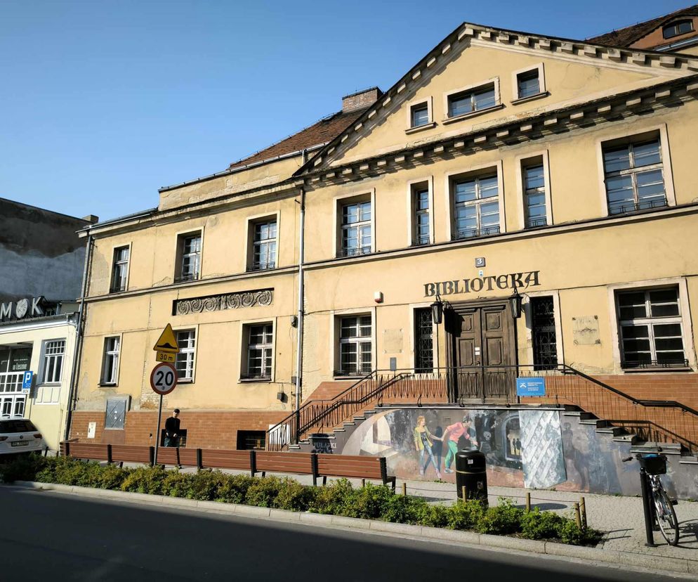 Stara biblioteka przy ulicy Chrobrego w Lesznie