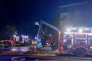 Pożar przy ul. Krańcowej w Poznaniu. Strażacy: To była trudna noc [ZDJĘCIA]