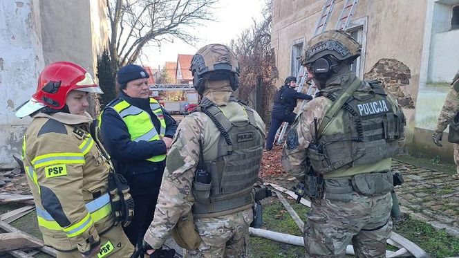Pożar i antyterroryści 