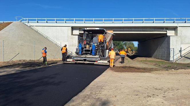 Budowany odcinek S61 Łomża Zachód-Stawiski
