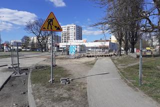 Prace Wodociągów przy Chrobrego