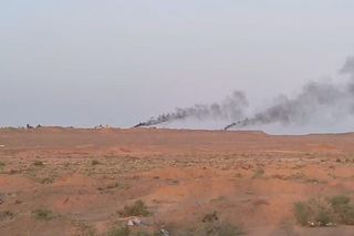 Izraelski dron zaatakował jeden z zakładów na polach gazowych na południu Iran, doszło do potężnego wybuchu i pożaru.