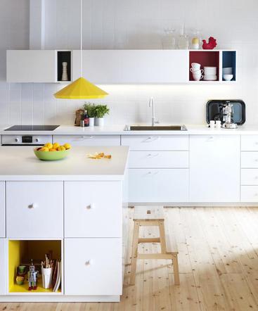 Biała kuchnia ikea, aranżacja kuchni