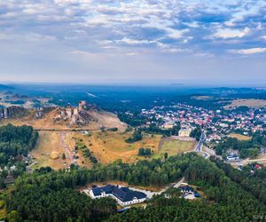 Olsztyn Jurajski - piękna miejscowość. Dom szlaku Orlich Gniazd