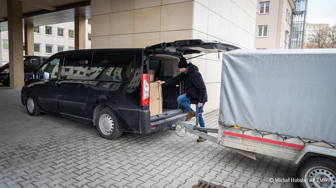  Podkarpackie. Wyruszyły pierwsze transporty z pomocą na Ukrainę [ZDJĘCIA]