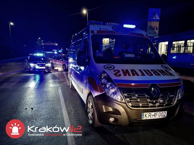 Tragiczny wypadek na ulicy Teligi w Krakowie