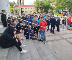 Społeczność sportowców i kibiców rugby z Siedlec uczciła największy z dotychczasowych sukcesów w historii klubu